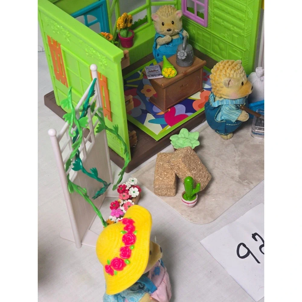 Li'l Woodzeez-Li'l Petals Flower Shop Playset Accessories Critters Sheeps Set